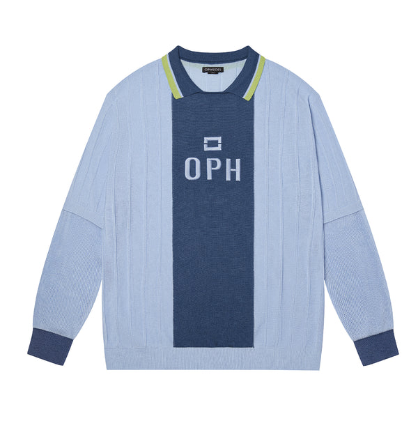 Blue - OPH - Knitted Jersey