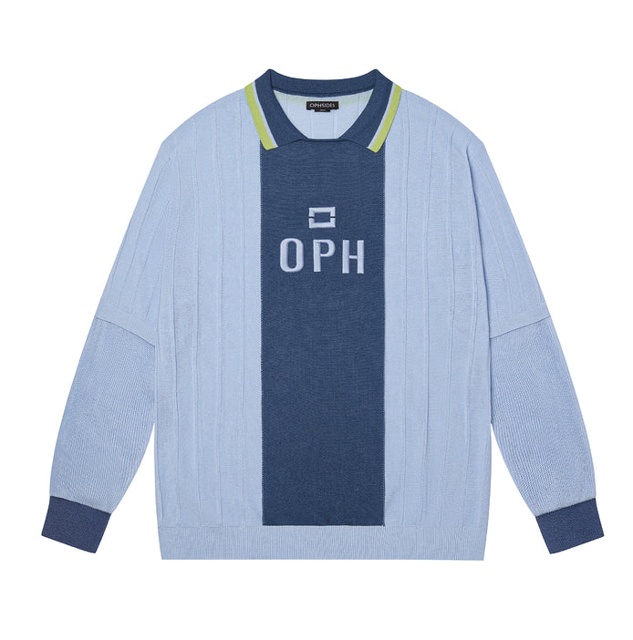 Blue - OPH - Knitted Jersey