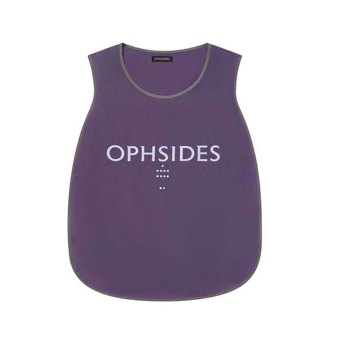 Purple Logo Pinnie