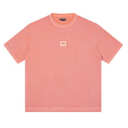 Coral Washed Logo Tee