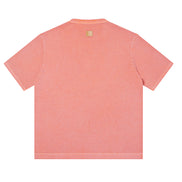 Coral Washed Logo Tee