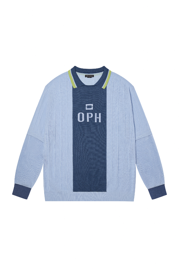 Blue - OPH - Knitted Jersey