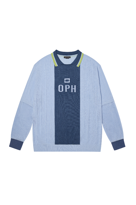 Blue - OPH - Knitted Jersey