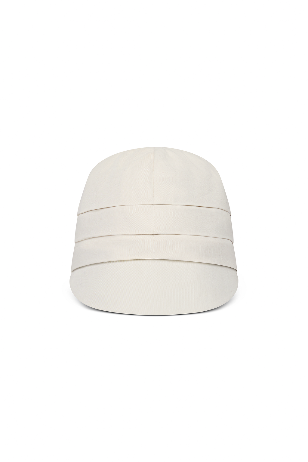 Off White - Pleated Beanie