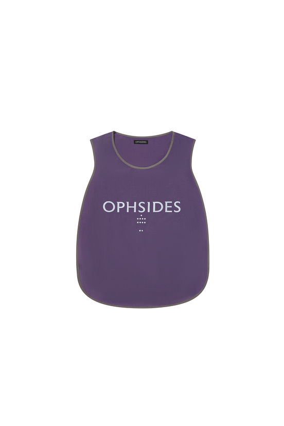 Purple Logo Pinnie