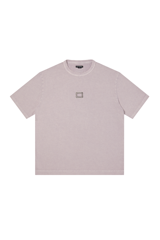 Lilac - Washed - Logo Tee
